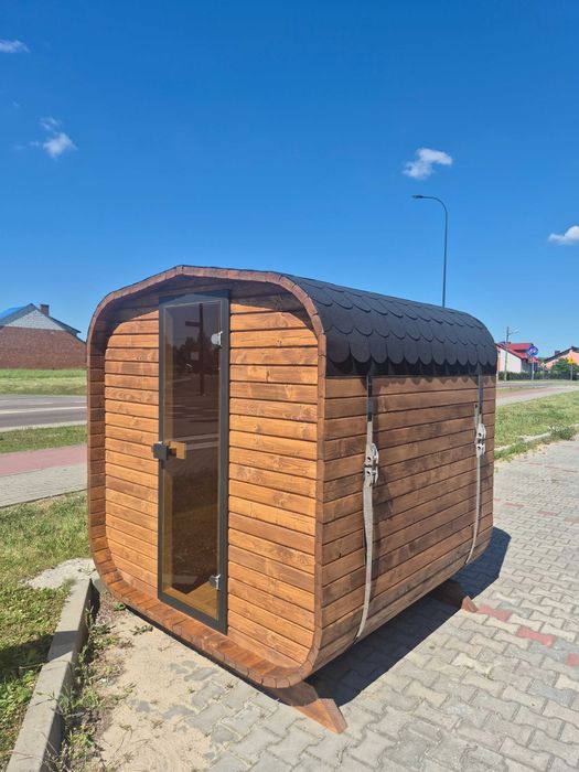 SAUNA QUADRO – Gotowa sauna ogrodowa, super jakość