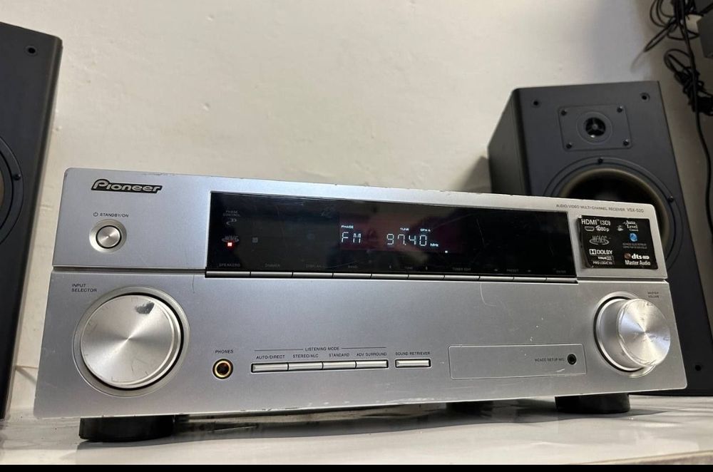 Pilot! Amplituner PIONEER VSX-520s, HDMI, 5*130 Watt.