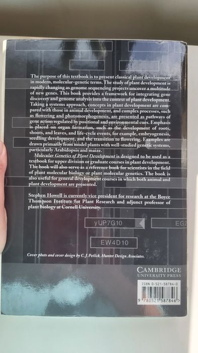 Molecular Genetics of Plant Development - Stephen Howell