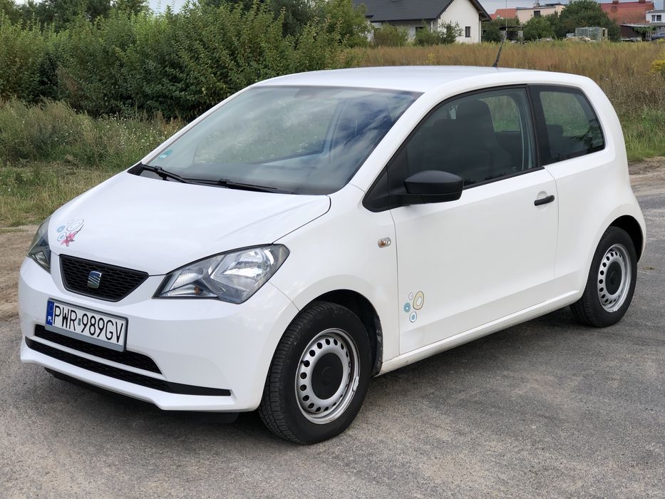 Seat Mii 1,0 benzyna 2012 rok, zarejestrowany, ubezpieczony,