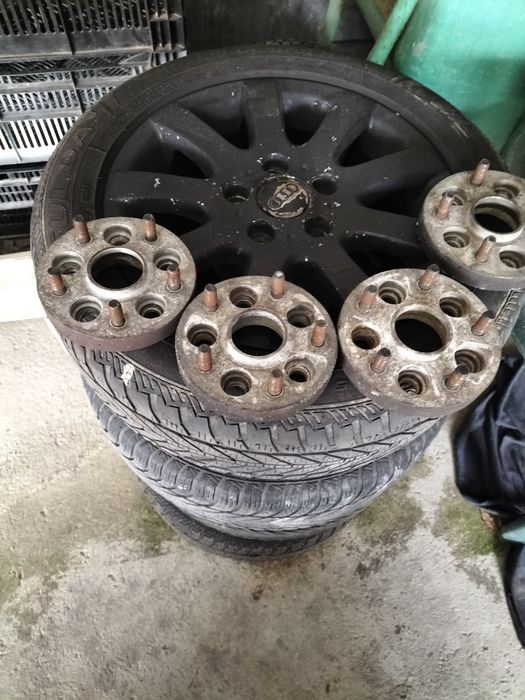 jantes 15 5/114 com alargadores 5/110