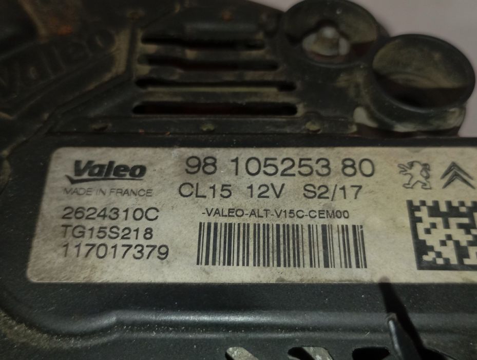 Alternador CITROËN C-Elysee