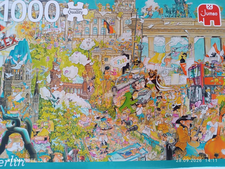 Пазли Jumbo 1000шт, НОВІ