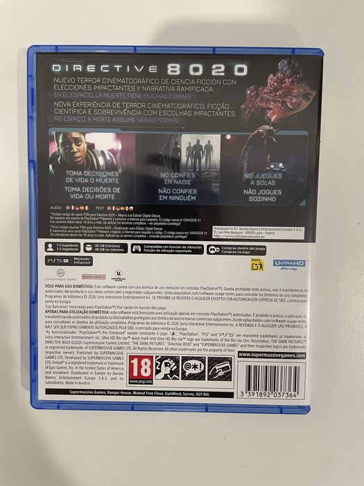 Directive 8020 Deluxe Edition PS5