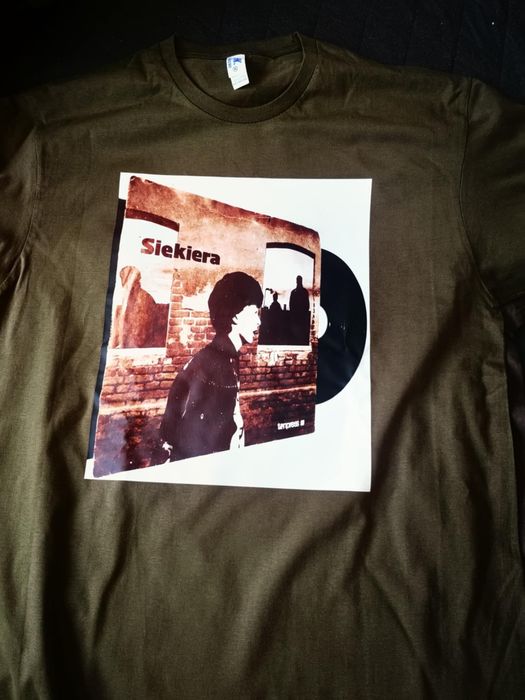 Koszulka kultowej grupy Siekiera - Tonpress Vintage  XL Super Jakość!