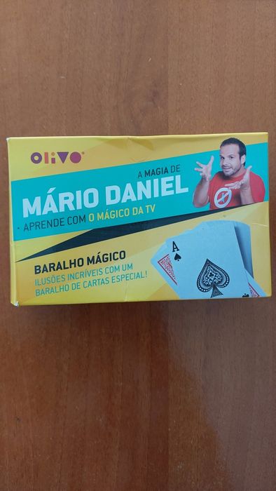 Baralho de cartas magia
