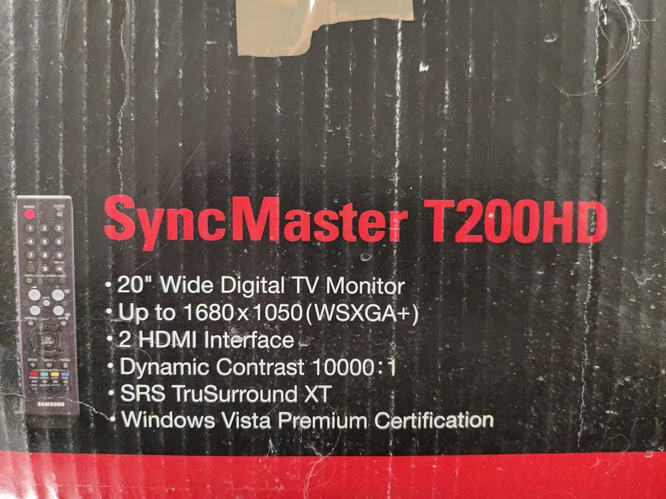 Monitor 20" Digital TV Monitor Samsung