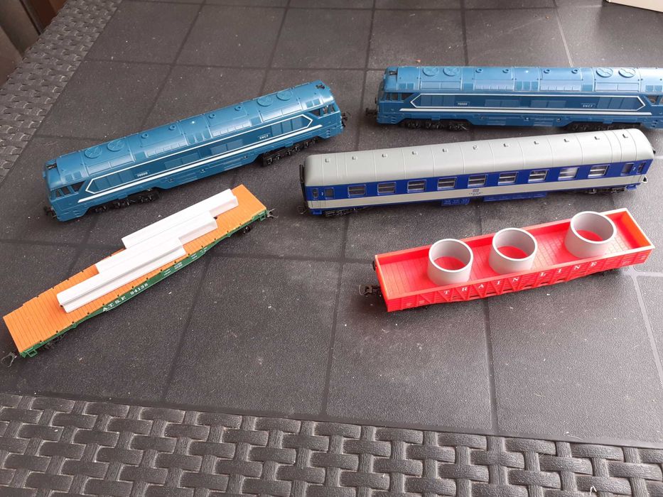 Comboio eléctrico escala Ho 1.87