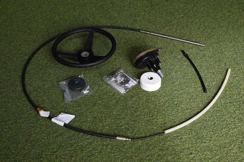 Direção mecânica ou hidraulicas para barcos