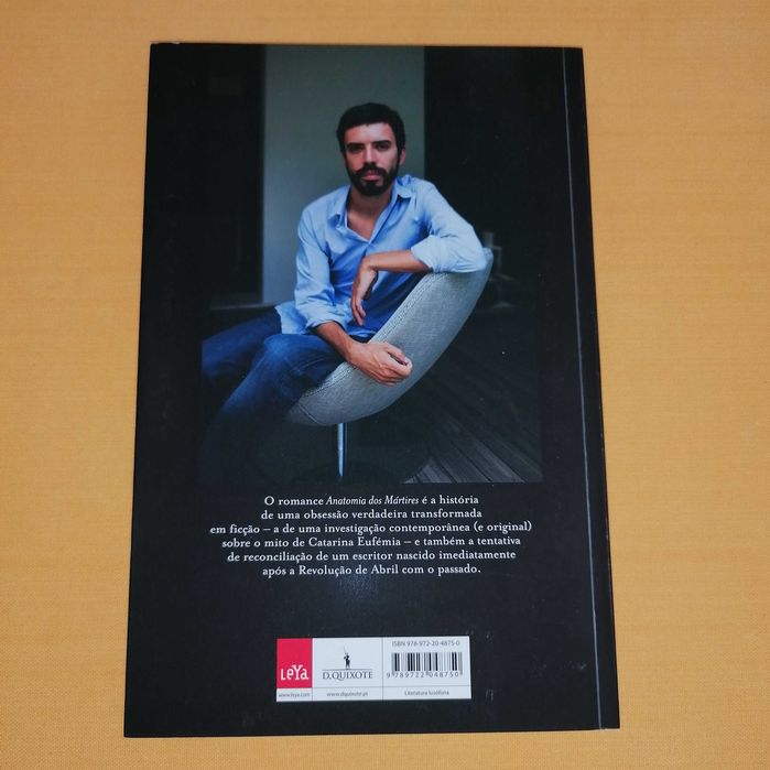 Anatomia dos Martires de João Tordo, como novo e sem dano