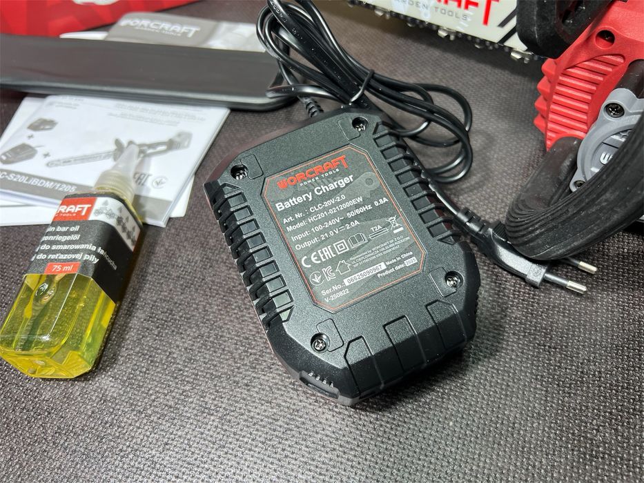 Аккумуляторная бесщеточная пила WORCRAFT CGC-S20LiBD CGC-S20LiBDM