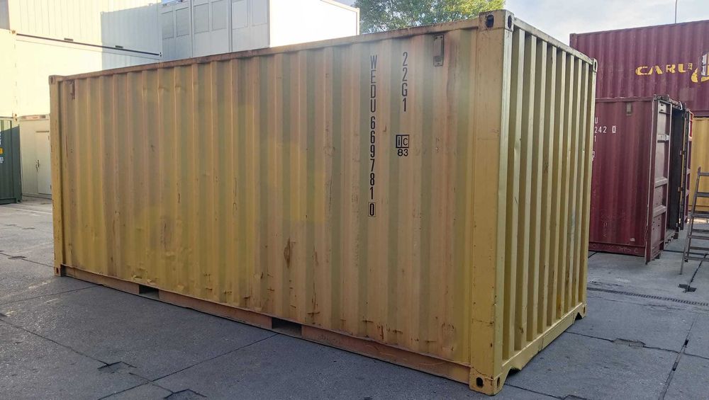 Kontener morski 6 metrowy, 20 DV - PZ