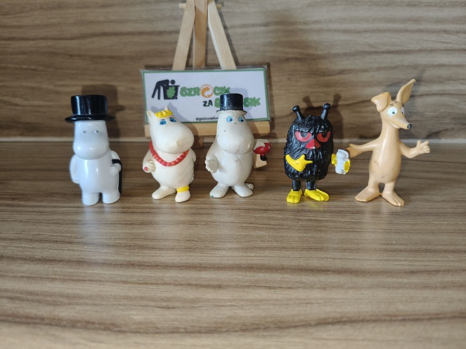Figurki gumowe Muminki