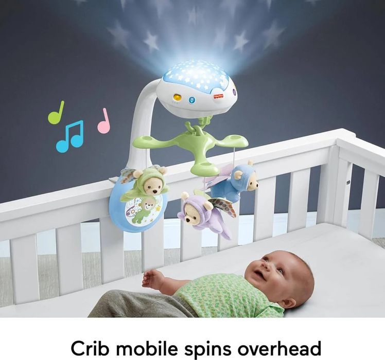 дитячий музичний мобіль Fisher-Price(сон метелика)