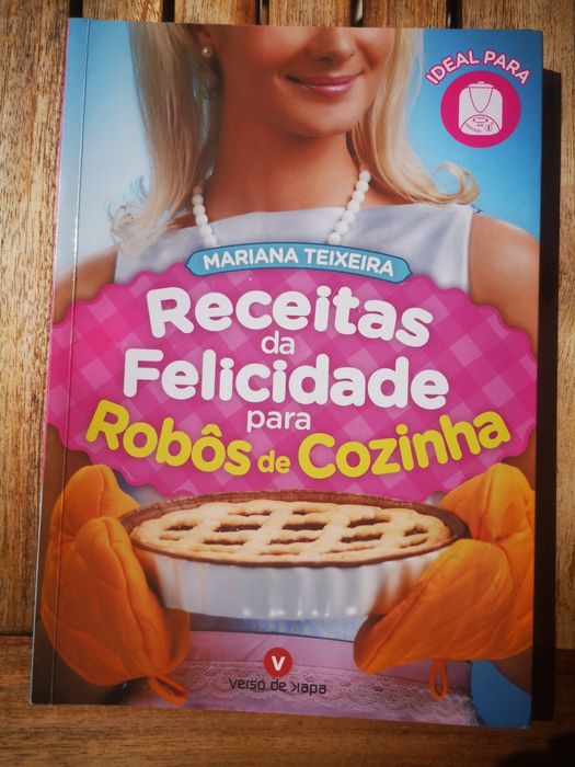 Livros receitas para robôs de cozinha