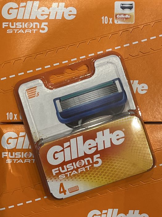Gillette Fusion 5 Wkłady NOŻYKI OSTRZA 4 Szt