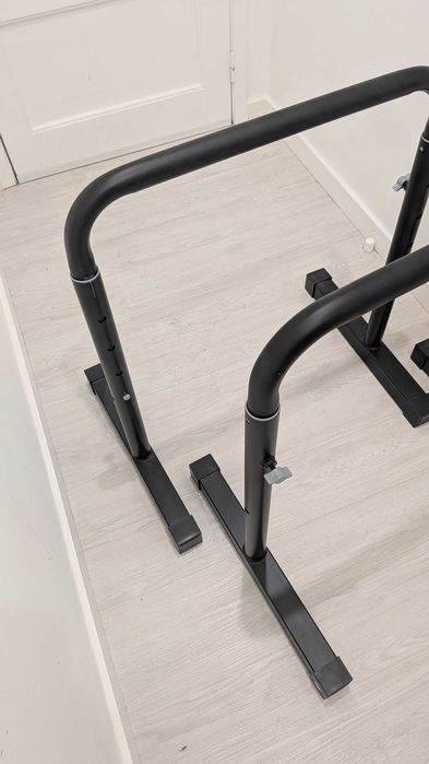 Barras de Fundos Ajustáveis e Compactas Musculação TS 100 DIPS (NOVAS)