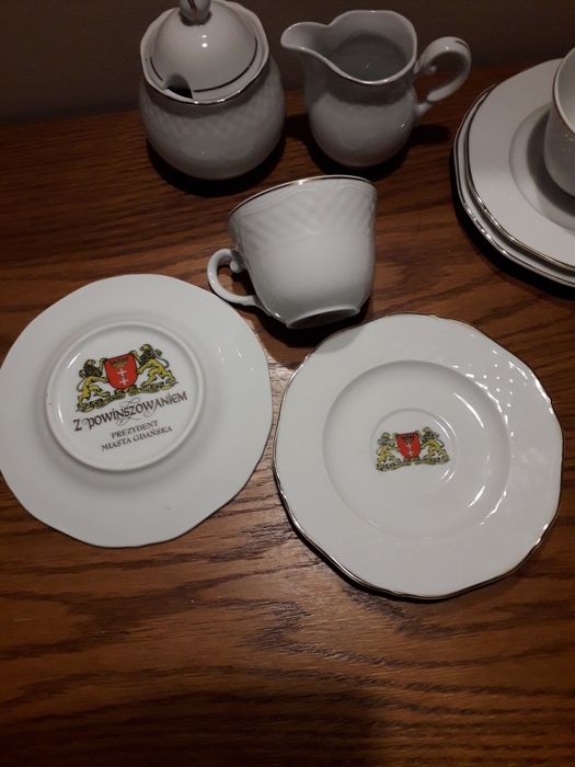 Zestaw Lubiana porcelana