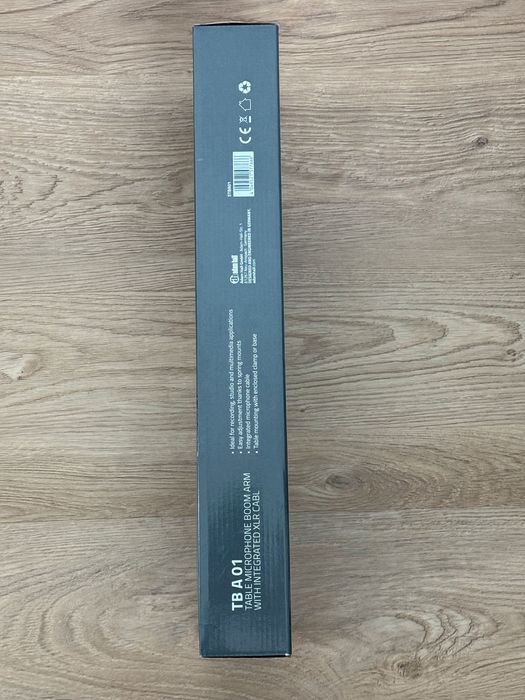 Table Microphone Boom Arm with integrated XLR CABLE + Suport64584714966787122