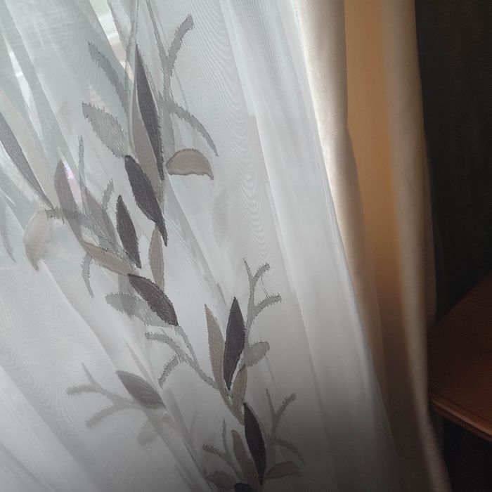 Тюль занавіска на кухню, штори