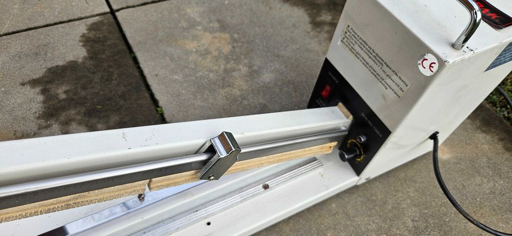 Zgrzewarka ręczna 1500W 750mm 3mm HI750 do folii woreczków opakowań