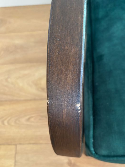 Dwa fotele art deco po renowacji