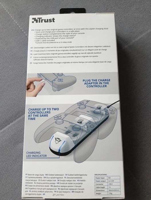 Ładowarka Trust pady PS5