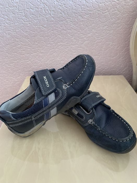 Мокасины туфли Geox 32 р, 21,5 см, мокасіни для хлопчика