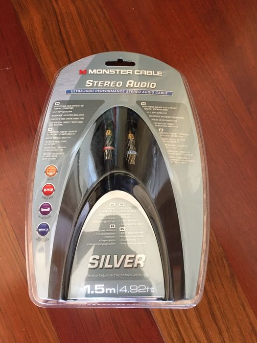 Cabos áudio Monster Cable - Interconnect RCA