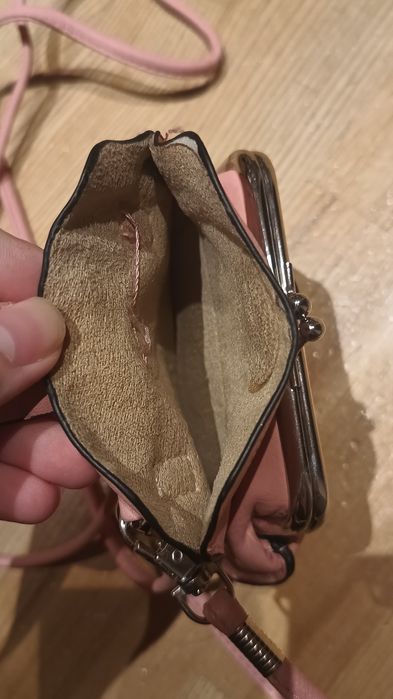 Torebka 2 w 1 kieszeń na telefon+portfel na pieniądze