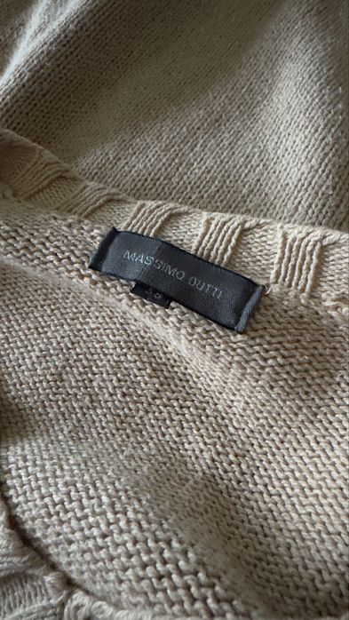 Knit Jumper V-Neck - Massimo Dutti
