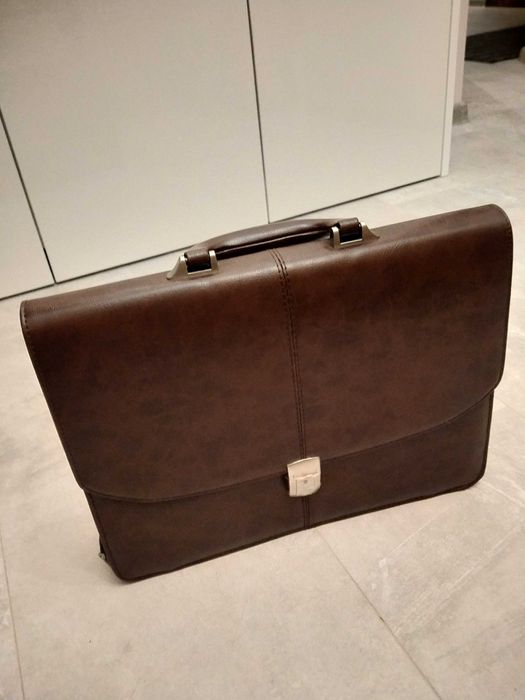 Teczka do pracy/ brązowa nowa