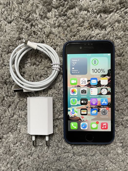 Apple iPhone Айфон 7 128gb Matte Black Neverlock