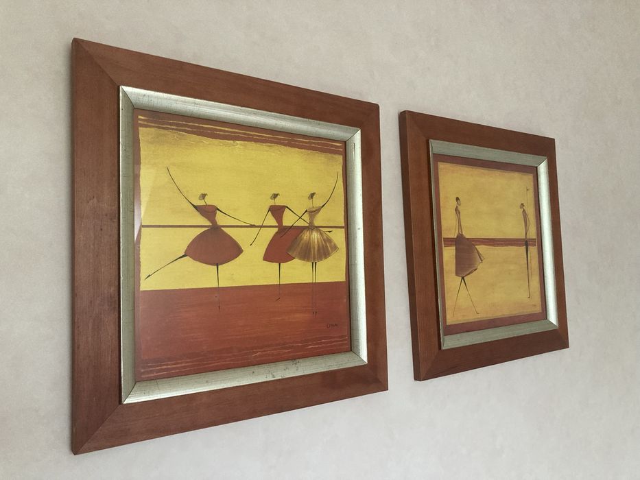 Zestaw 4 plakaty 30x30 cm