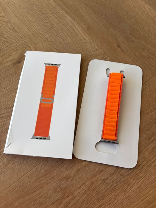 Oryginalny pasek Apple Watch Ultra Alpine Orange Loop