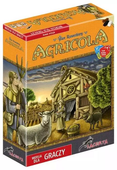 Agricola. Wersja dla graczy. Lacerta. Nowy Produkt