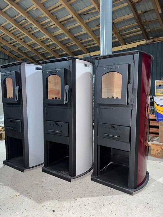 Акція! Піч чавунна буржуйка топка з варочною поверхнею від 7800! Камін