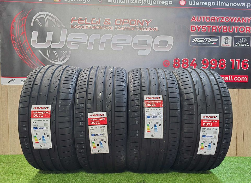 Nowe opony letnie RoadX RXMOTION DU71 255/35/R19