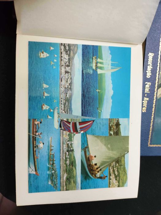 Album 15 postais recordaçao ilha  Faial - Acores anos 80