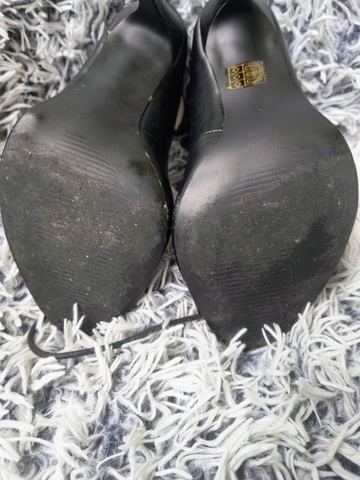 Seksowne czarne szpilki sznurowane PUBLIC DESIRE roz. 38 gladiatorki