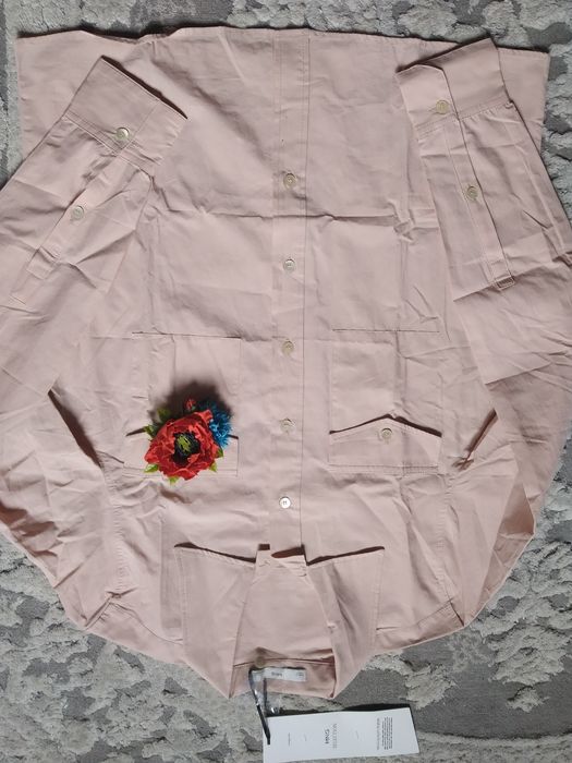 сорочка Mango, р. S. Склад 100% бавовна,