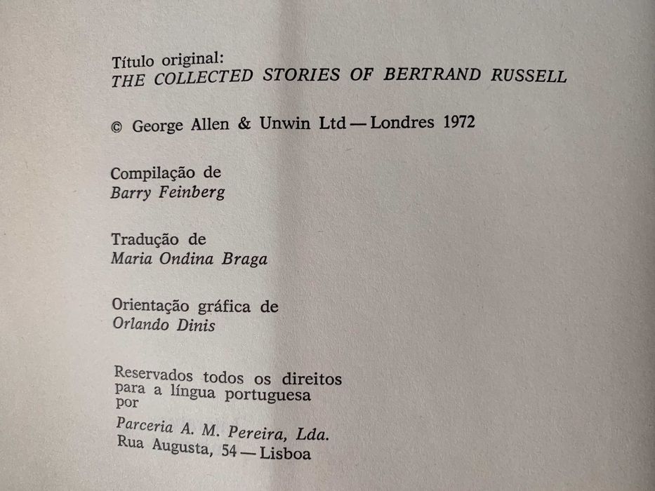 Bertrand Russell - Contos