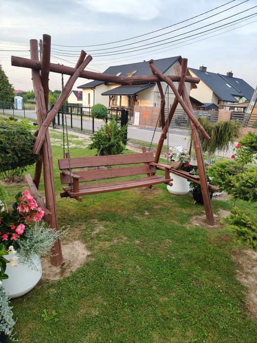 Huśtawka ogrodowa SOLIDNA!