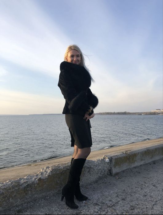 Куртка замшевая с мехом осень-зима