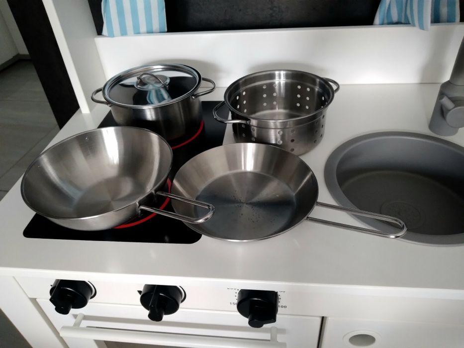 IKEA SPISIG kuchnia 55x37x98 + akcesoria DUKTIG jak nowe