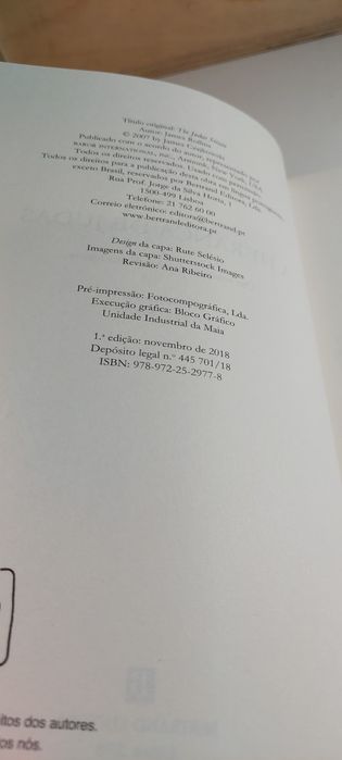 A Herança de Judas - James Rollins