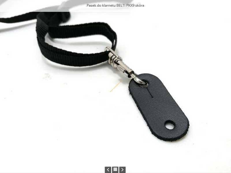 Pasek do klarnetu BELTI PKX9 skóra