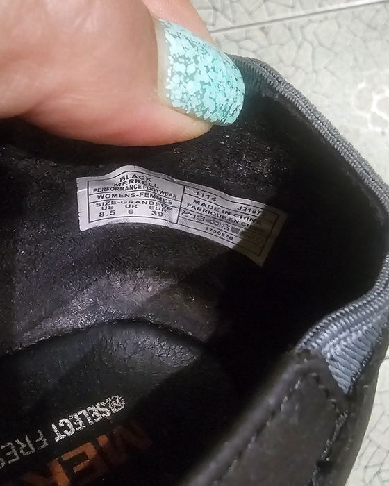 Кожаные балетки " MERRELL" 38р.