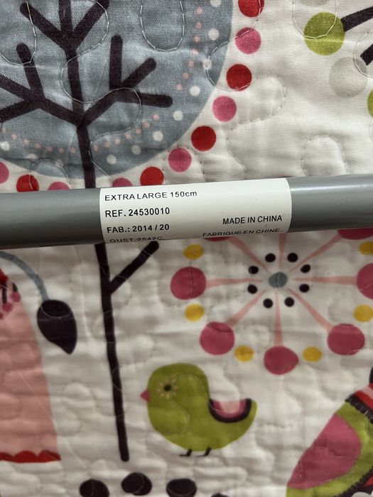 Barreira de protecao para cama 150cm.