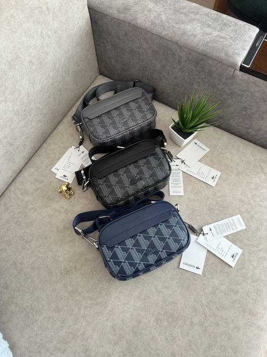 Сумка Lacoste Monogram | Crossbody Bag | мессенджер | лакоста лакосте